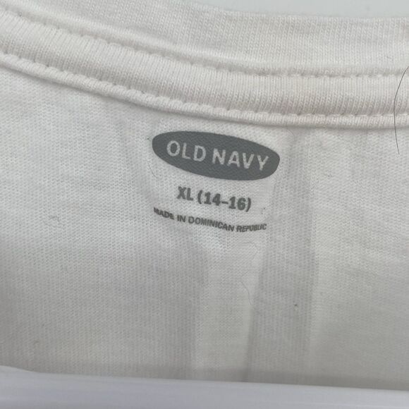 Girls Old Navy Disney T-shirt lot of 2 Minnie Unicorn Sunglasses XL 14/16 - Picture 3 of 10